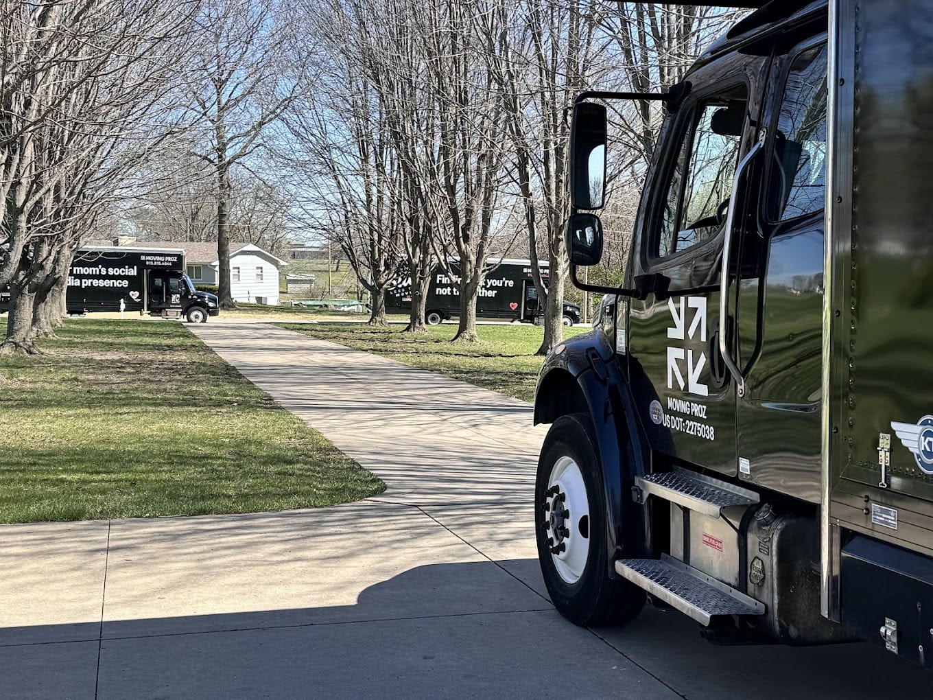 moving proz movers truck