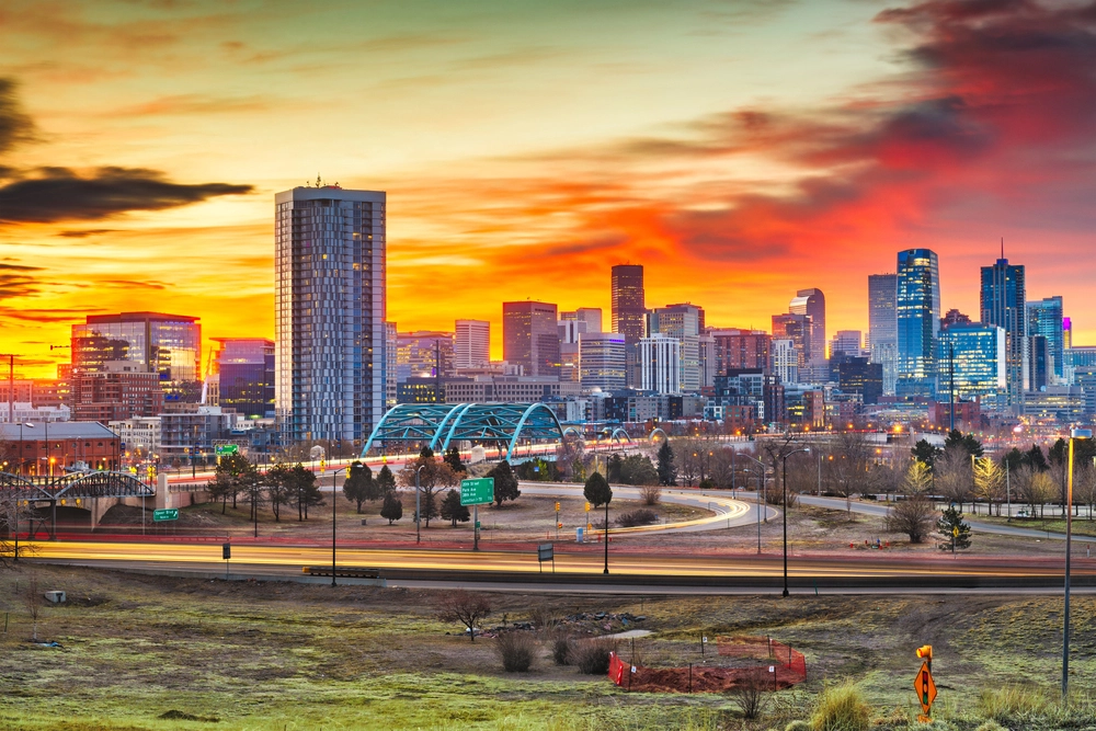 Downtown Denver, Colorado, USA Skyline